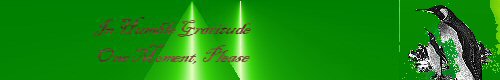 In Humble Gratitude